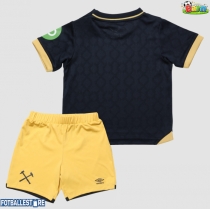 West Ham United Tredjedraktsett Barn 2025-26 Kortermet (+ Korte bukser)